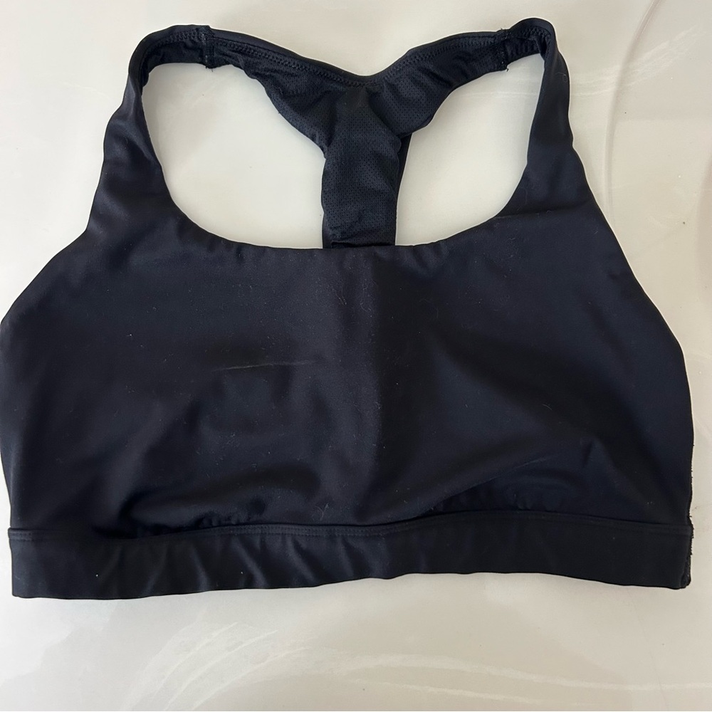 All in Motion Black Sports Bra